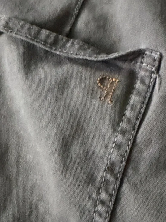 Anthropologie Pilcro Sleeveless Utility Romper | Size S | Green - Picture 3 of 10